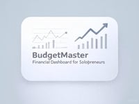 BudgetMaster: Financial Dashboard for Solopreneurs & Small Businesses