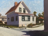 View from Church Street, Stonington, ME