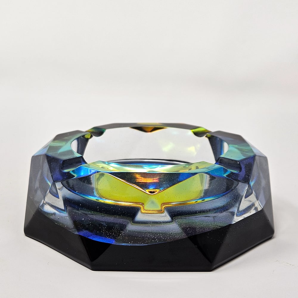 Image of Iridescent Ashtray: Black