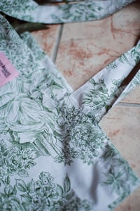 Image 8 of Tote bag [Toile de jouy vert]