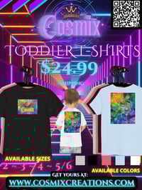 Image 2 of COSMIX Toddler jersey t-shirt