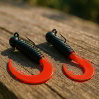 Image 1 of Red-Tail Grub 5.5in (2pk)