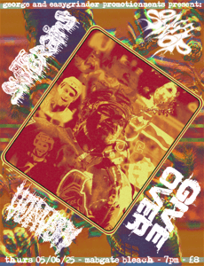 Image of SHITBRAINS + ONA SNOP + NGANGA + GIVE OVER - LEEDS 05/06/2025