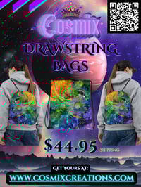 Image 1 of "Sol_Vecta_8" Cosmix Drawstring bag
