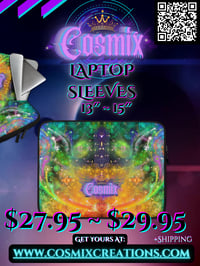 Image 1 of "Sol_Vecta_8" Cosmix Laptop Sleeve