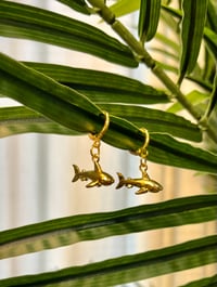 Image 1 of Shark Earrings E105