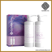Image 1 of Clever Curl Fragrance-Free Wash Day Rich GIFT PACK - SAVE $17.10!