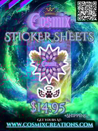 Image 1 of Cosmix Sticker sheet_001