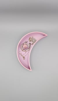 Image 4 of HALF MOON JEWELRY TRAY WITH ROCKET RING HOLDER 