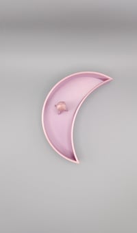 Image 3 of HALF MOON JEWELRY TRAY WITH ROCKET RING HOLDER 