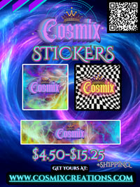 Image 1 of Cosmix Sticker_001 (Illusion Logo)