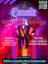 Image 1 of Kimono Robe -Cosmix-