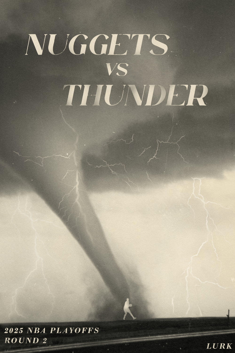 Nuggets vs Thunder Series Poster (2025)