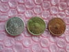 Pikes Peak Set of 3 Medals/Tokens Mid-1900s Restrikes of mid-1800s