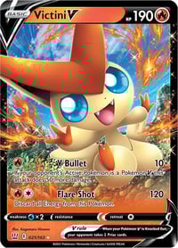 Victini V - SWSH05: Battle Styles - Near Mint