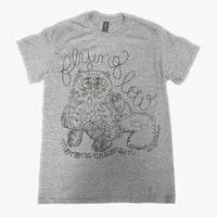 FLYING LOW NAT CAT CHARCOAL/BLACK T-SHIRT