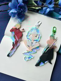 Image 1 of [OP] Monster Trio Iridescent Charms