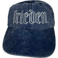 Image 2 of frieden Cap White on Denim