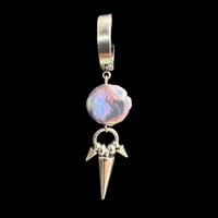 Image 2 of Pearly Drop Earrings