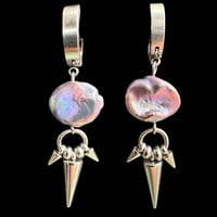 Image 1 of Pearly Drop Earrings