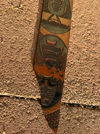 Image 5 of Original Tom Fugle Fish Leather Belt