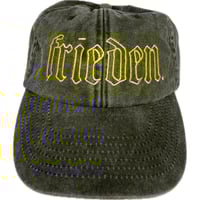 Image 2 of frieden Cap Yellow on Bottle Green