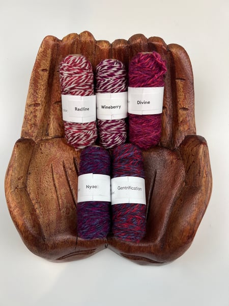 Image of CLEARANCE! Plied Fingering Weight Embellishing Thread - IV