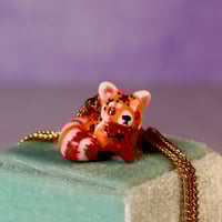 Image 2 of Star Red Panda Necklace