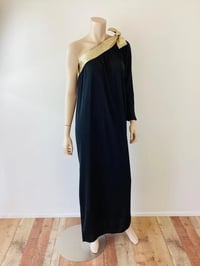 Image 4 of Vintage Bill Tice One Shoulder Caftan Dress