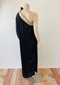 Image 5 of Vintage Bill Tice One Shoulder Caftan Dress