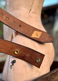 Image 7 of Original Tom Fugle Lovers & Sunset by Dave Mann Leather Belt