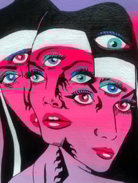 Image 2 of Acid Nun 2025 No. 1 Original Painting