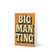 Image 2 of Big Man Ting - Greeting card