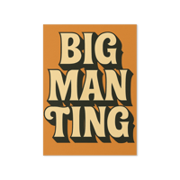 Image 1 of Big Man Ting - Greeting card