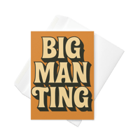 Image 3 of Big Man Ting - Greeting card