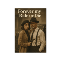 Image 1 of FOREVER MY RIDE OR DIE - Greeting card