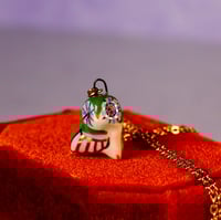 Image 2 of Folk Barn Owl Necklace