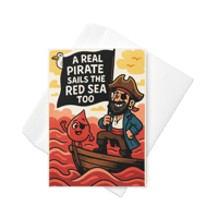Image 3 of REAL PIRATE - Greeting card