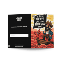 Image 4 of REAL PIRATE - Greeting card