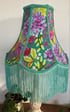 Aqua Tassel Lamp Image 3
