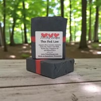 Thin Red Line, Firefighter Gift, Goat milk and Tallow soap