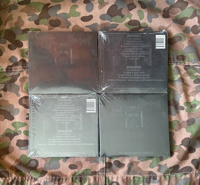 Deathcraft / Unsalvation - Psalms of Chaotic Darkness