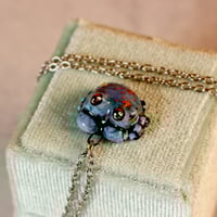 Galaxy Crab Necklace