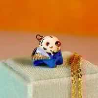 Blue Griffin Necklace