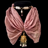 Image 1 of Spiky Oyster Berry Scarf