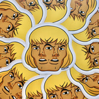 Image 2 of Three Eyed sticker, laptop stickers, vinyl stickers