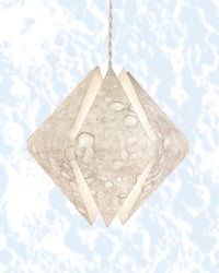 Image 1 of Měsíční stínidlo – závěsná lampa