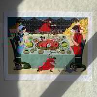 Image 2 of "Dinner Table" Art Print 