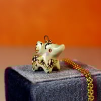 Floral Lucky Elephant Necklace