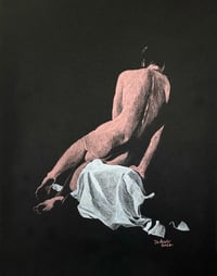 Sitting - Print - in 2 sizes